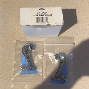 Ford Silver Cobra Emblems
